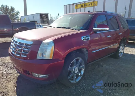2010 Cadillac Escalade Hybrid Standard z USA, uszkodzony, nr VIN 1GYUKEEJ5AR220655